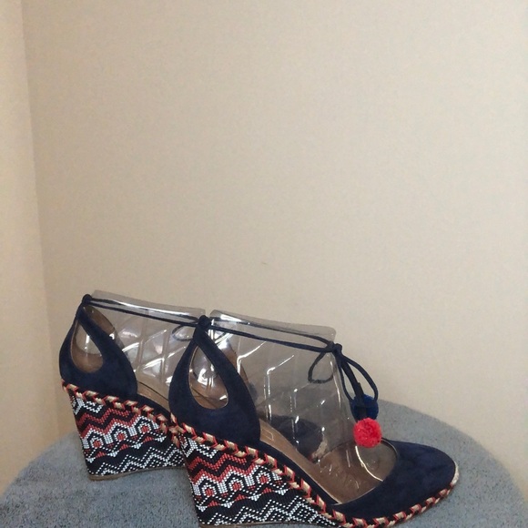 Aquazzura "Palm Beach" Suede Espadrille - Picture 3 of 8